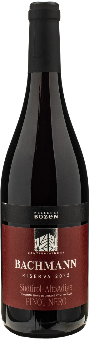 Kellerei Bozen Pinot Nero Riserva Bachmann 2022 - Bottle Hero