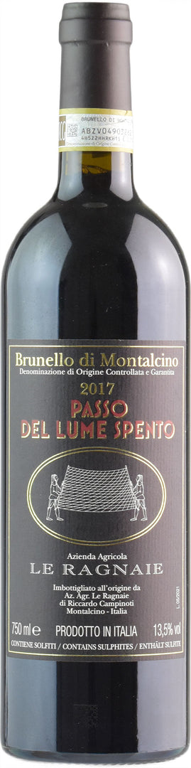 Le Ragnaie Brunello Montalcino Passo del Lume Spento 2017 - Bottle Hero