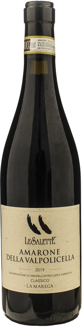 Le Salette Amarone della Valpolicella Classico La Marega 2019 - Bottle Hero