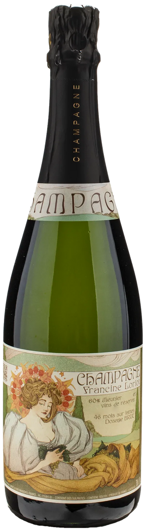 Loriot Francine Champagne Brut Meunier - Bottle Hero