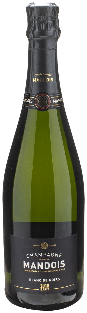 Mandois Champagne Blanc de Noir Brut Millesime 2018 - Bottle Hero