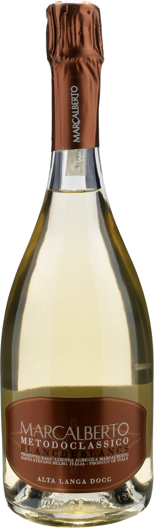 Marcalberto Alta Langa Blanc de Blancs Pas Dose 2020 - Bottle Hero