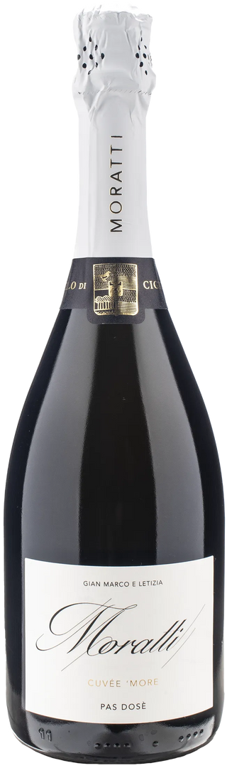 Moratti Cuvee 'More Metodo Classico Pas Dose - Bottle Hero