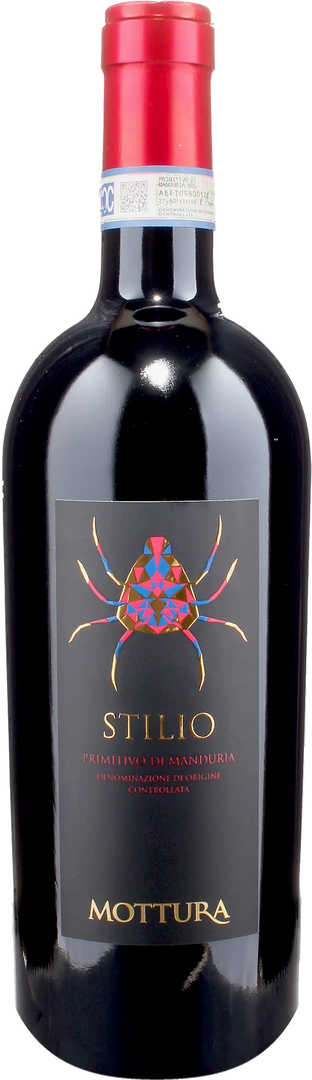 Mottura Primitivo di Manduria Stilio 2024 - Bottle Hero