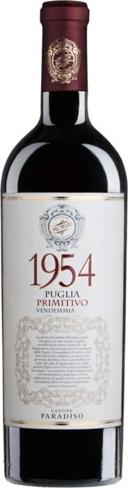 Cantine Paradiso, 1954 Primitivo Puglia 2023 - Bottle Hero