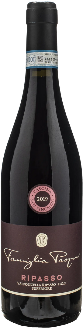 Pasqua Cascina San Vincenzo Valpolicella Ripasso Superiore 2019 - Bottle Hero
