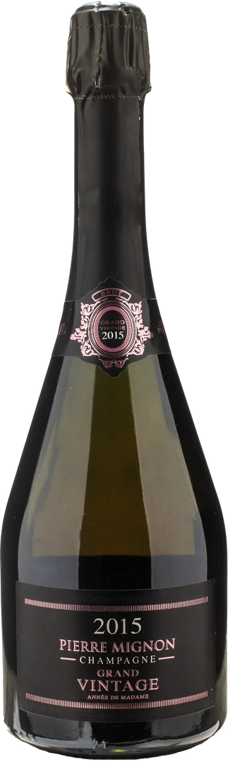 Pierre Mignon Champagne Annee de Madame Grand Vintage Brut Rosè 2015 - Bottle Hero