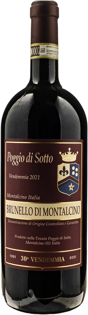 Poggio di Sotto, Brunello di Montalcino MG, 2021 - Bottle Hero
