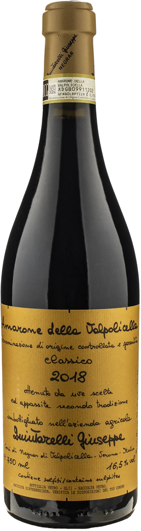 Quintarelli Amarone della Valpolicella Classico 2018 - Bottle Hero