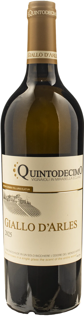 Quintodecimo Greco di Tufo Giallo d'Arles 2025 - Bottle Hero