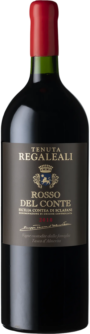 Tenuta Regaleali Contea di Sclafani Rosso del Conte Magnum 2018 - Bottle Hero