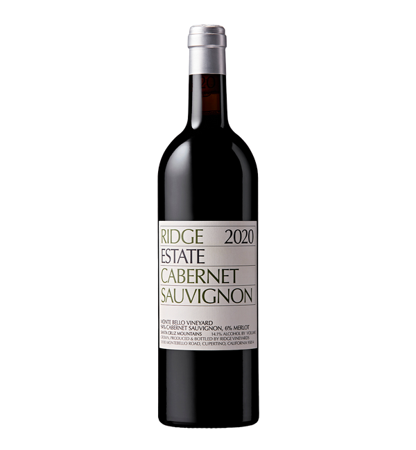 Ridge Vineyards Cabernet Sauvignon Estate 2020 - Bottle Hero