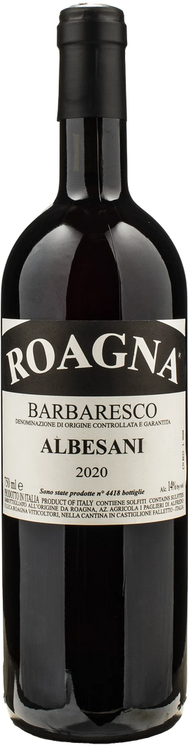 Roagna Barbaresco Albesani 2020 - Bottle Hero