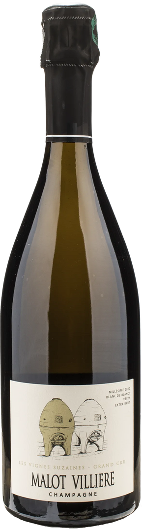 Sadi Malot Champagne Grand Cru Blanc De Blancs Les Suzaines Extra Brut 2020 - Bottle Hero