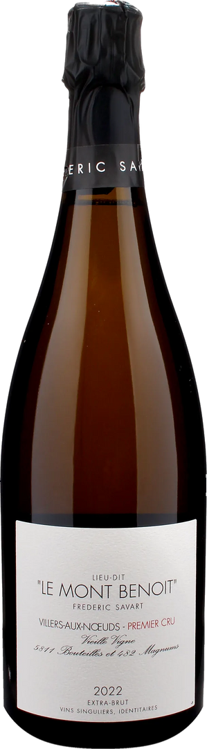 Savart Champagne 1er Cru Extra Brut Le Mont Benoit Villers Aux Noeuds 2022 - Bottle Hero
