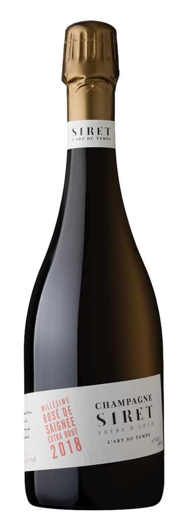 Champagne Siret, Champagne Rosé de Saignée Extra Brut 2018 - Bottle Hero
