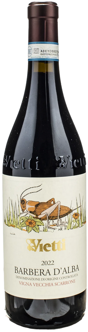 Vietti Barbera d'Alba Vigna Vecchia Scarrone 2022 - Bottle Hero
