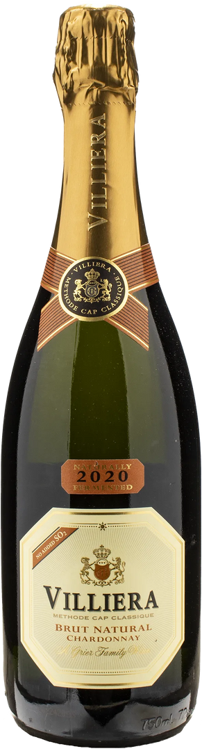 Villiera Wines Cap Classique Brut Natural Chardonnay 2020 - Bottle Hero